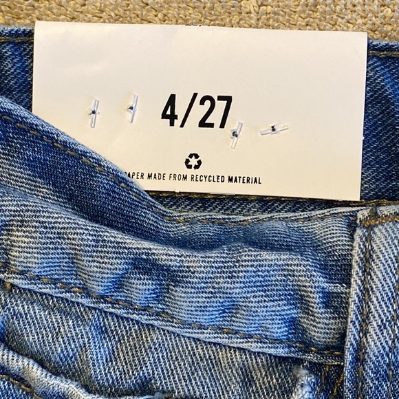 NWT Kenzie “The High Rise Short” 4/27 True Vintage Look👍🏻 - Picture 4 of 8